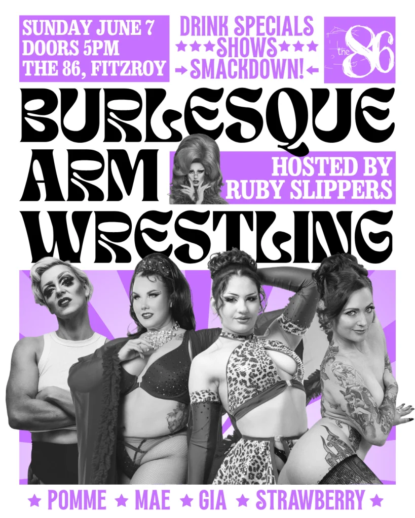 Burlesque Arm Wrestling Returns Card