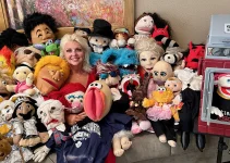 Las Vegas Burlesque Ventriloquist April Brucker Chronicles 250 Years Of Talking Dummies In New Book